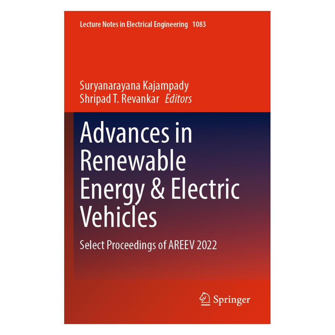 Springer Advances in Renewable Energy & Electric Vehicles (Englisch, Softcover, Shripad T. Revankar, Suryanarayana Kajampady) (57168435)