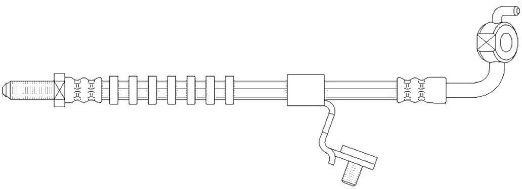 K&K FT3513 Bremsschlauch