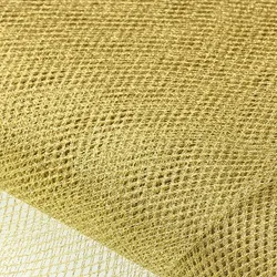 Gittertüll, gold