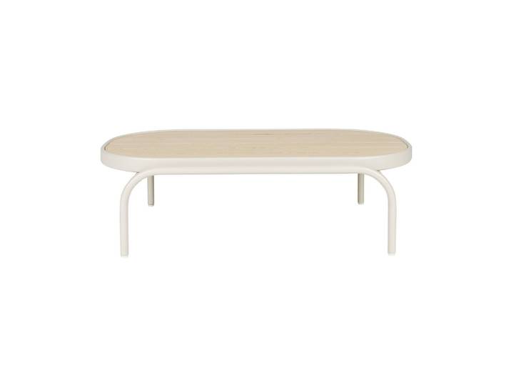 Table de jardin en aluminium beige Vista