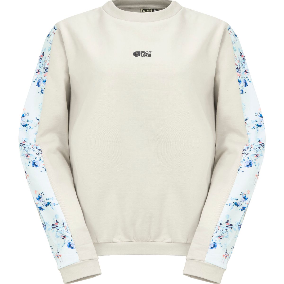Picture Blayr Printed Crew grey (B) XS WSW0405BVapor GreyXS