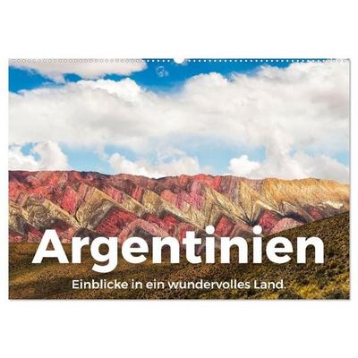 Argentinien - Einblicke in ein wundervolles Land. (Wandkalender 2026 DIN A2 quer), CALVENDO Monatskalender