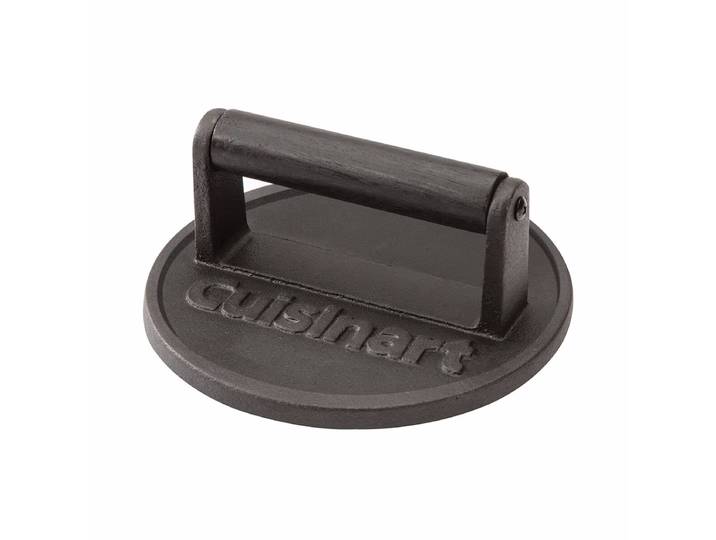 Cuisinart CISB111EU Burgerpresse – Grillschale/Grillpfanne/Grillgeschirr – schwarz