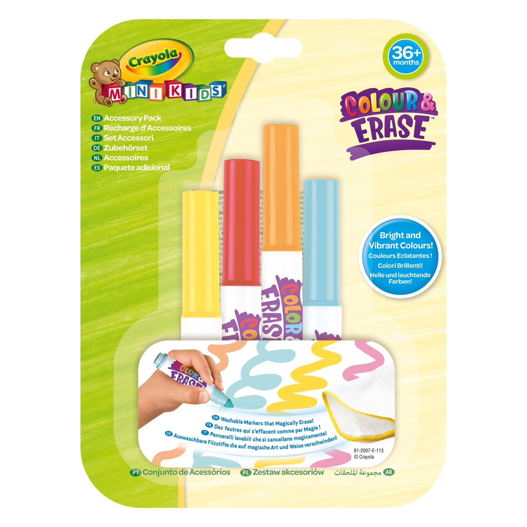 Crayola 4 Ersatzstifte Color & Erase (4x) (81-2007-E-000)