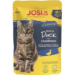 JosiCat rich in Duck in Sauce 28x85 g