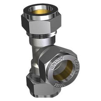 Conex-Banninger IBP CONEX Tee 15 mm kompression forkromet (Pressverbindung) (5050027080009)