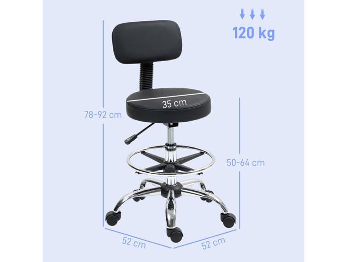 Chaise de bureau chaise à dessin ergonomique réglable en hauteur chaise d'ordinateur avec repose-pieds chaise de bureau chaise p