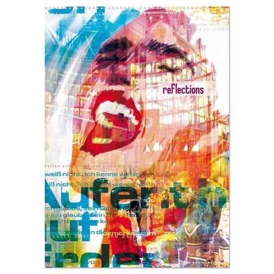 reflections (Wandkalender 2027 DIN A2 hoch), CALVENDO Monatskalender