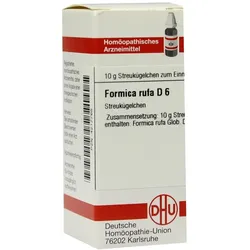Formica RUFA D 6 Globuli 10 g