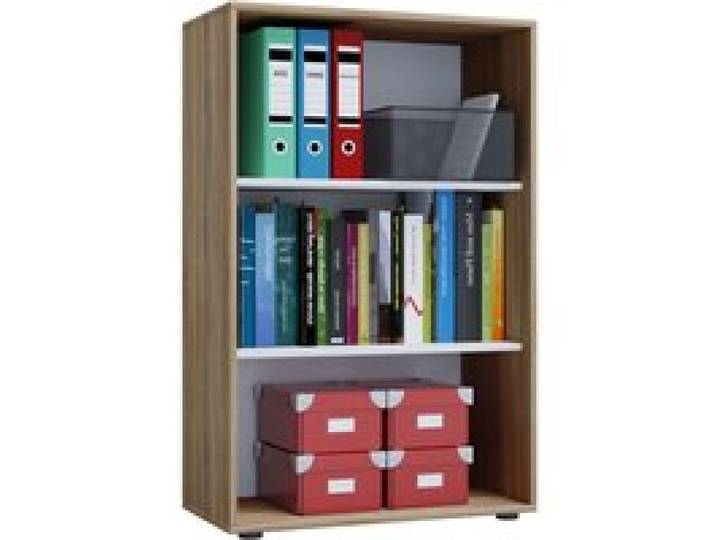 VCM Étagère de bureau Lona (sans portes, aspect bois, XL)