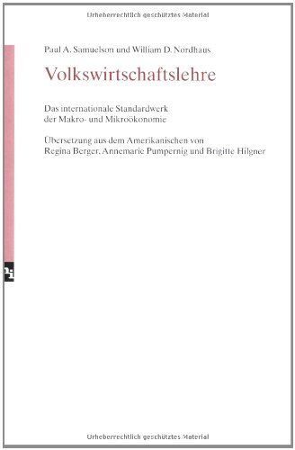 Samuelson, Paul Anthony - Volkswirtschaftslehre. Das internationale Standardwerk der Makro- und Mikroökonomie - Preis vom 01.10.2026 17:08:56 h