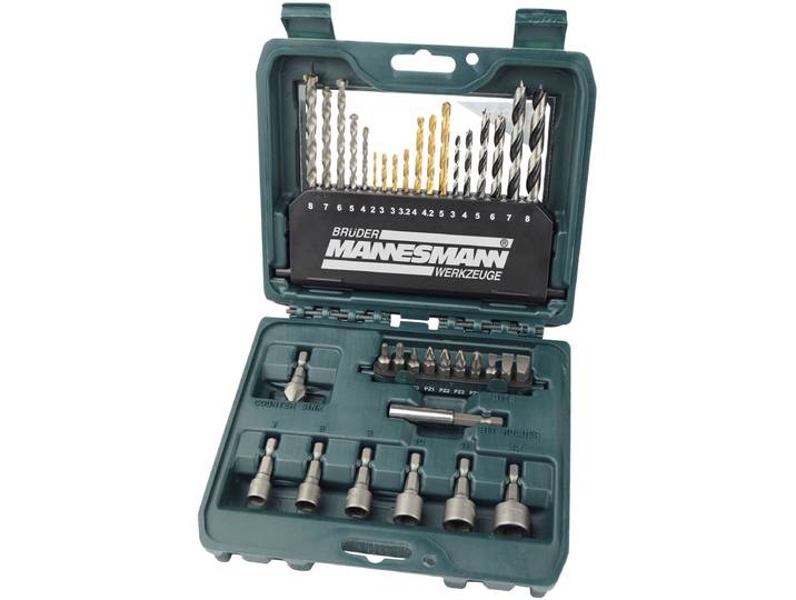 Brüder Mannesmann 54336 36-delige Bit- dop- en boorset