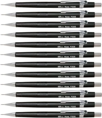 Pentel Sharp 200 P205 Druckbleistift schwarz HB 0,5 mm, 1 St.