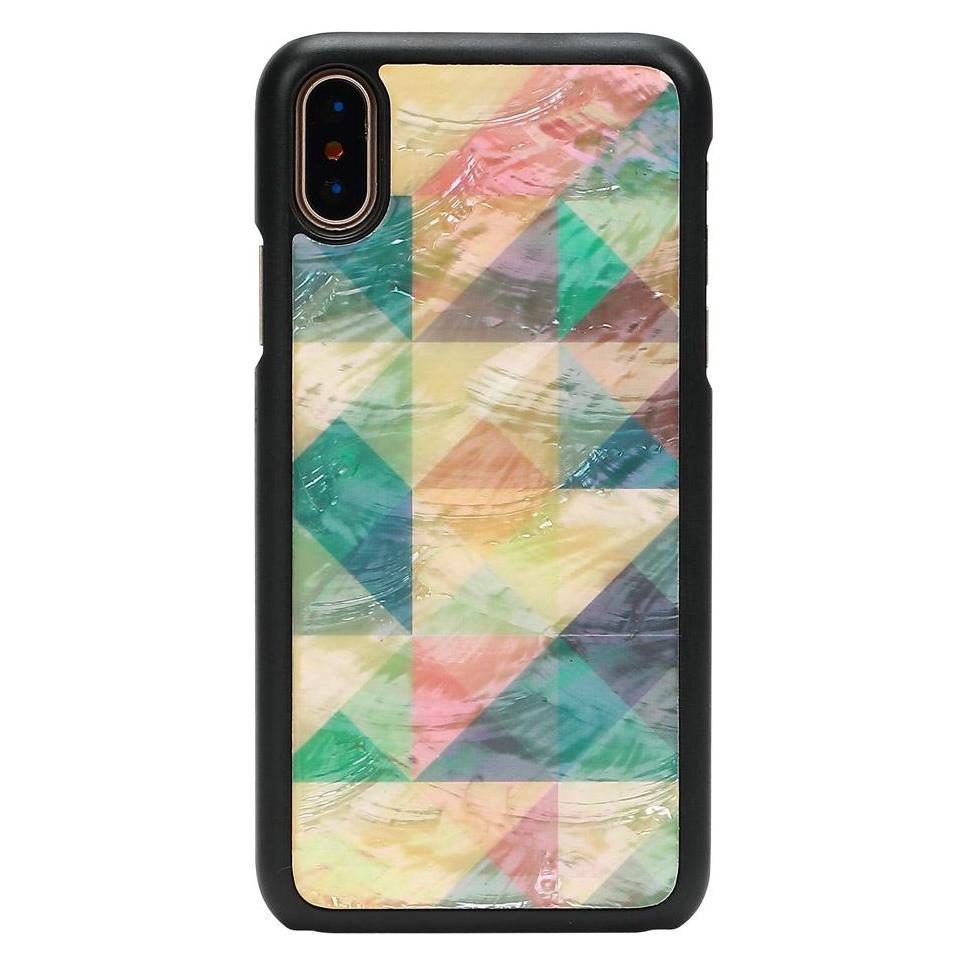 Ikins SmartPhone case iPhone XS/S mosaic black (Apple iPhone XS) (1000000508)