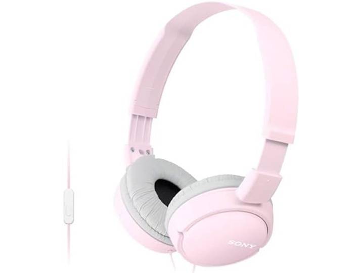 Sony MDR-ZX110 Hoofdtelefoon Met Inline Microfoon 25 roze