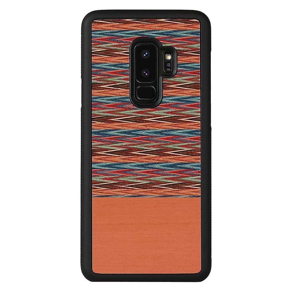 Man&Wood SmartPhone case Galaxy S9 Plus browny check black (Samsung Galaxy S9+) (1000000588)