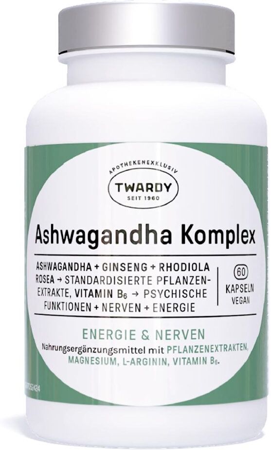 Twardy Ashwagandha Komplex Kapseln