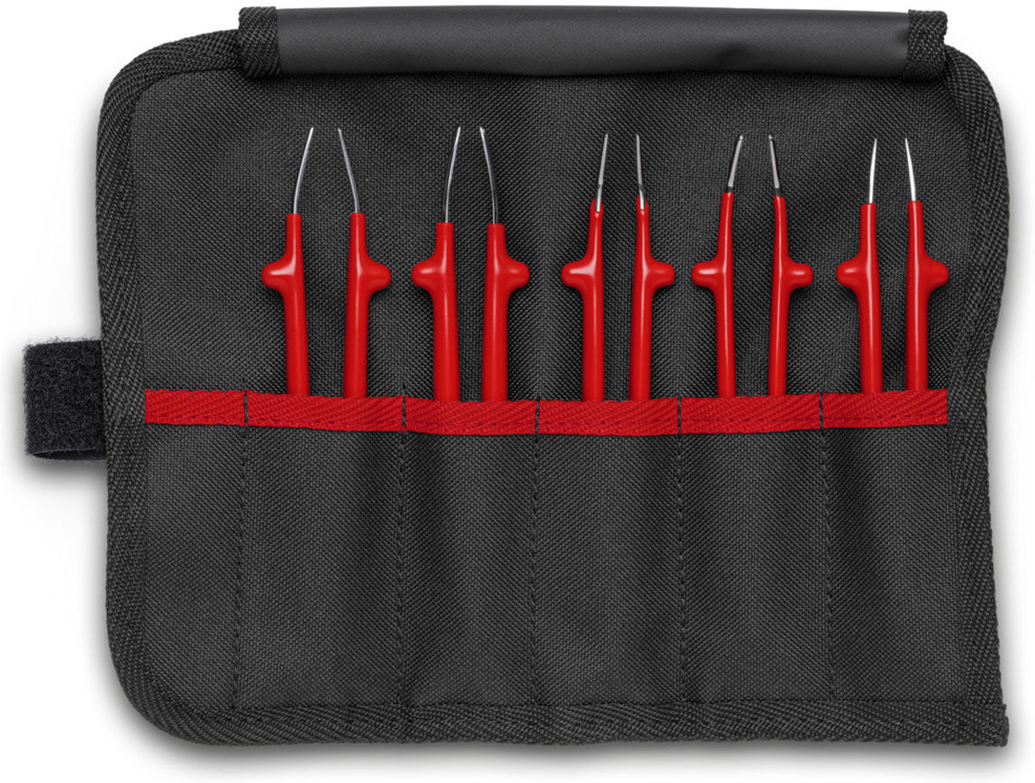 KNIPEX 92 00 04 Universalpinzetten-Set isoliert 5-teilig 90 mm)
