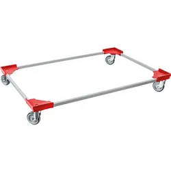 Transportwagen, Transportroller rot 810 x 1210 mm