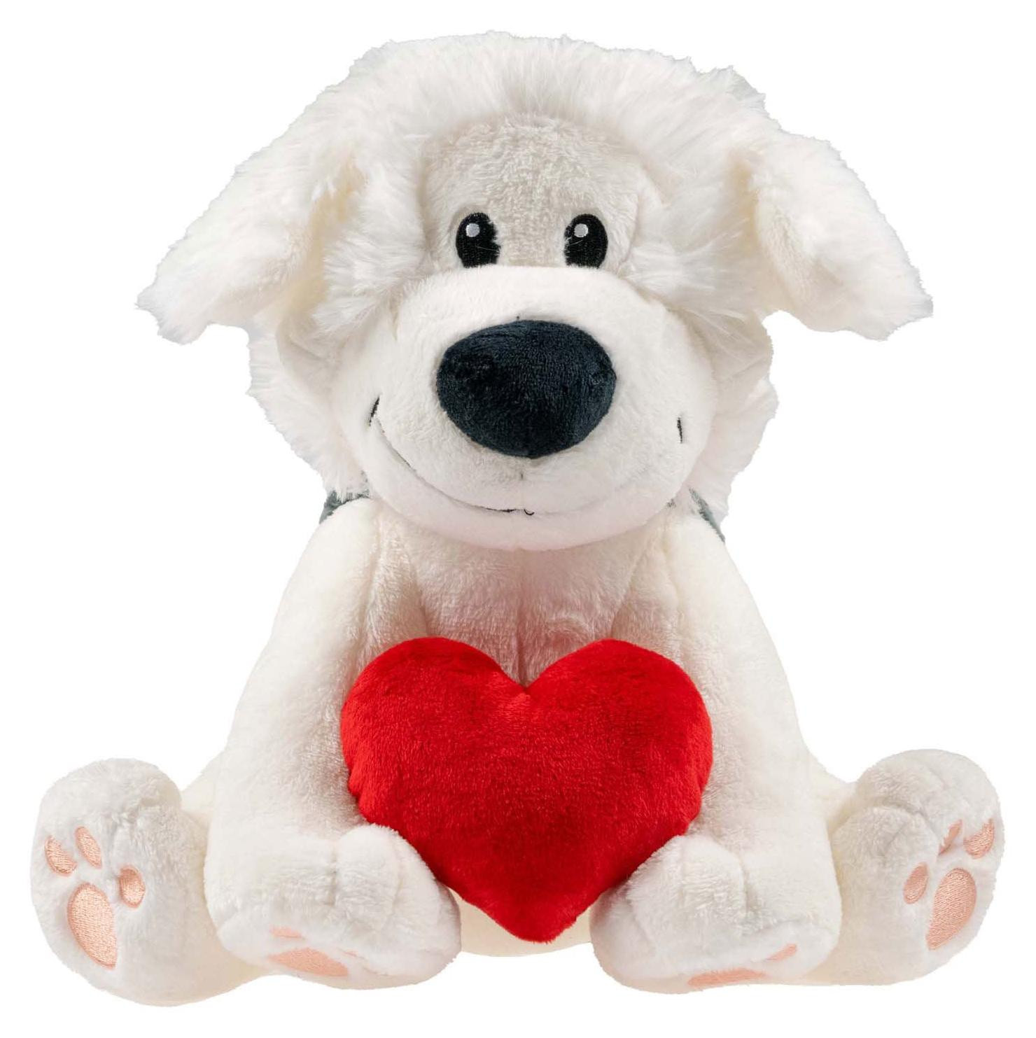 Studio 100 Samson en Marie knuffel - Pluche Samson met hart - 30 cm