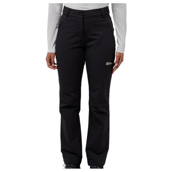 Jack Wolfskin - Activate Thermic Pants Women - Winterhose Gr 40 - Short schwarz