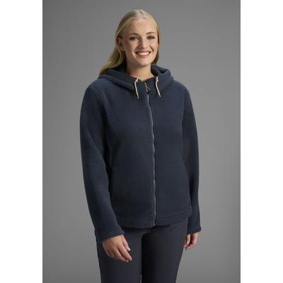 Fleecejacke MAIER SPORTS "DA-FLEECEJACKE RACKA W", Damen, Gr. 42, graphite, Obermaterial: 100% Polyester, Jacken Fleecejacke, für Outdoor-Aktivitäten und Wandern geeignet, sportlicher Stil