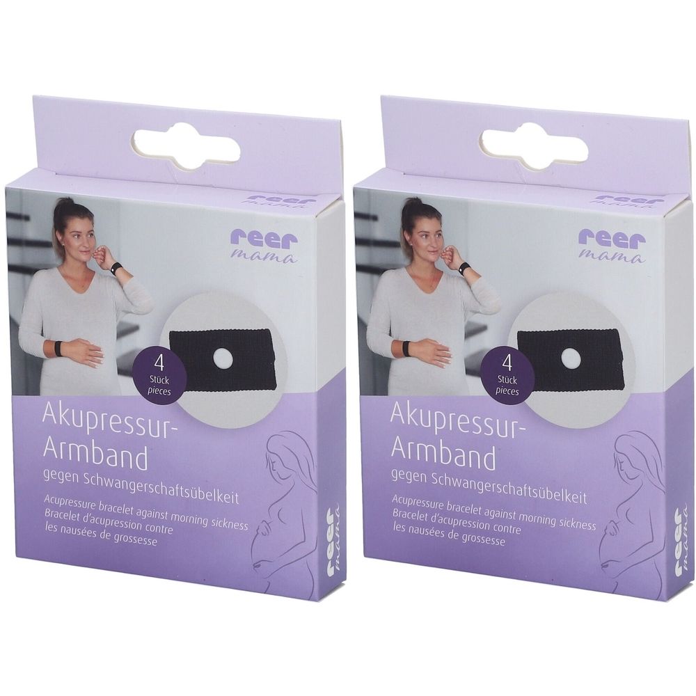 reer mama Akupressur-Armband x2 2x1 St Armband