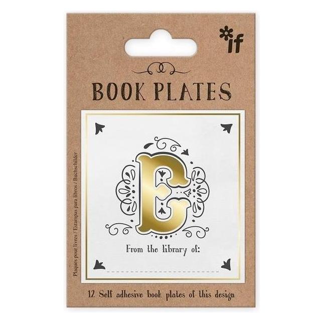 IF Exlibris - Satz Aufkleber - Buchstabe E (12 Sticker) (47603775)
