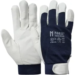 NORSE Chaser Velcro Handschuh aus Ziegenleder Größe 10