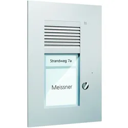 TCS PUK01/1-EN PUK TCS:BUS Audio Außenstation 1T 1Sp UP silber PUK011EN