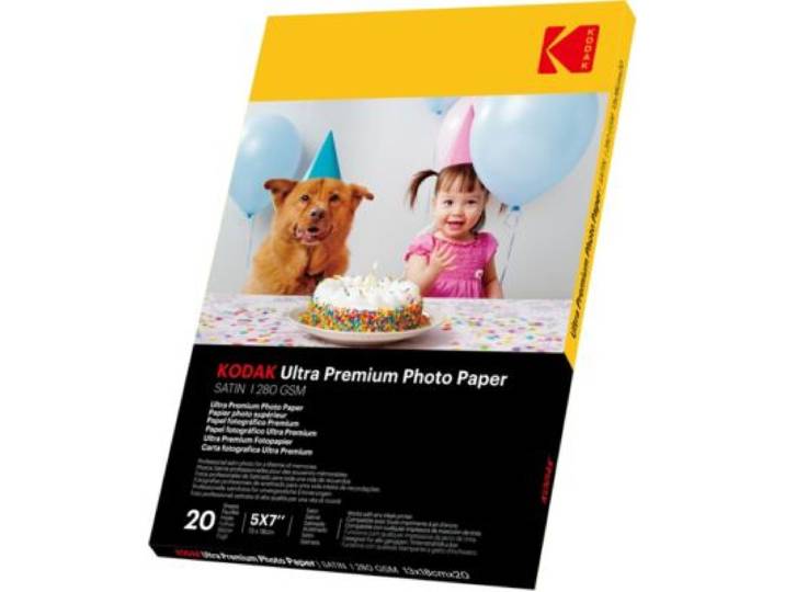 Kodak - Papier Photo Instantané 20 Feuilles 13x18 Satinee 280gsm