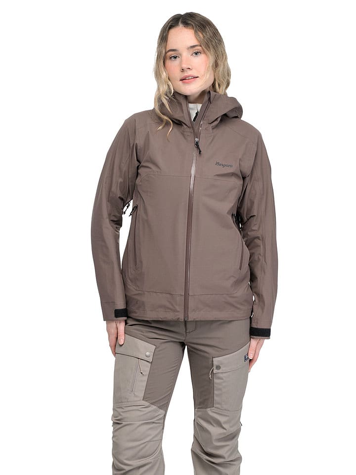 Bergans Funktionsjacke "Vaagaa" in Hellbraun - L