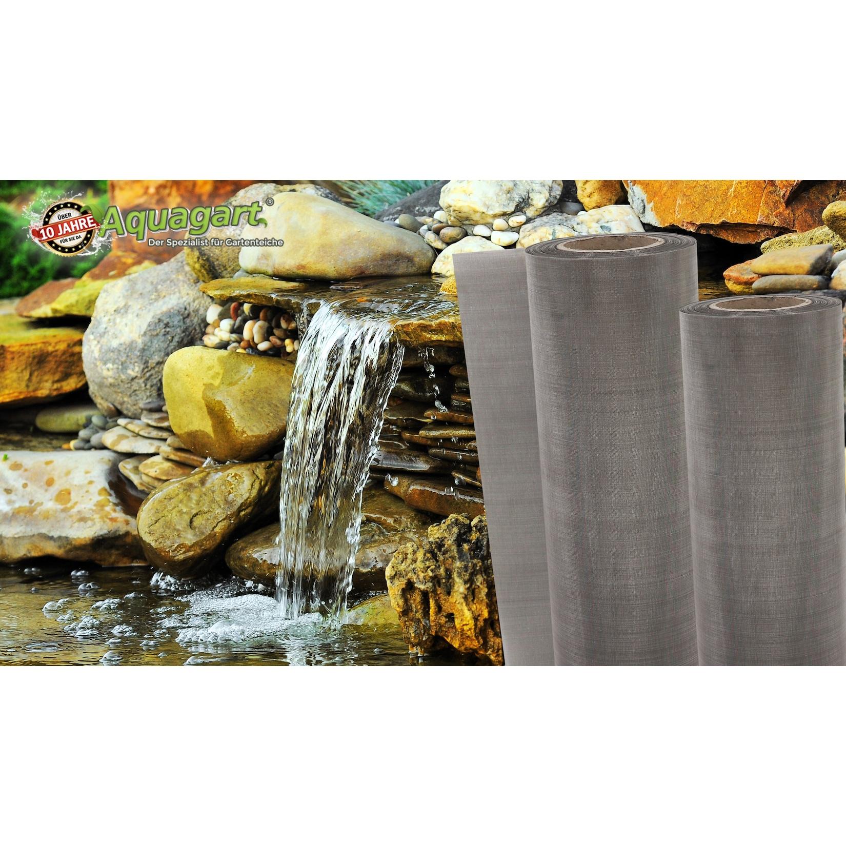 Aquagart 30cm x 40cm Edelstahlgewebe für Siebfilter Bogensieb Sieb Teich