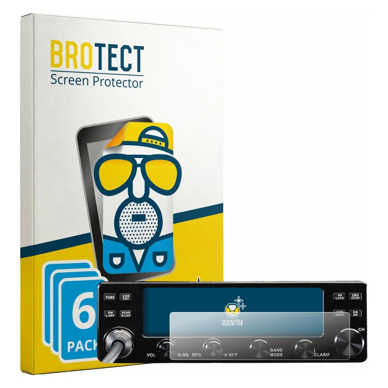 Brotect Entspiegelungsfolie für Midland 8001 Pro Displayschutz Displayschutzfolie Folie Matt (4163633)