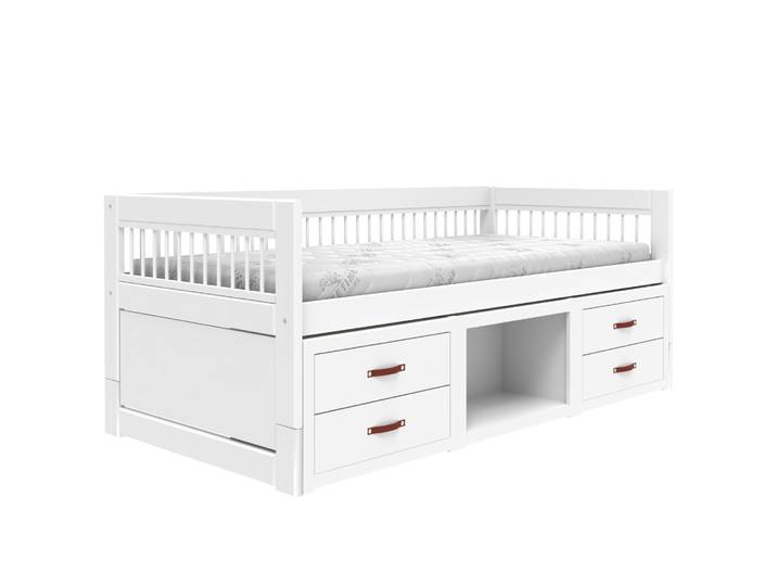 Kojenbett mit Regal und Schubladen Breeze