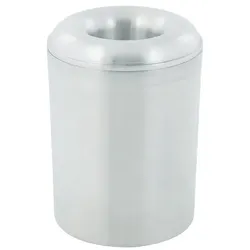 Papierkorb (feuersicher) aus Aluminium 20 L selbstlöschender Papierkorb