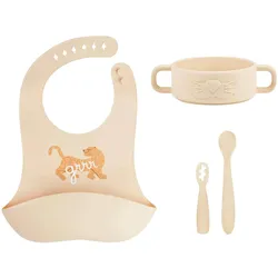 Babymoov, Kindergeschirr + Kinderbesteck, My First Meal Mini Roar