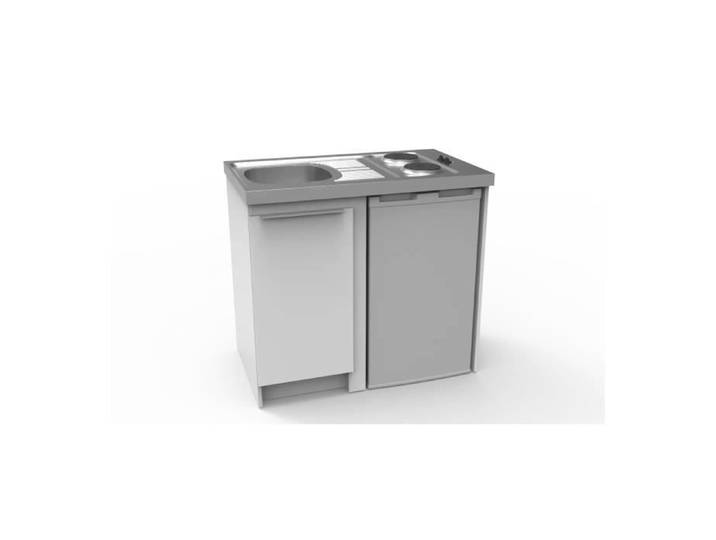 Kitchenette complète CADETTE électrique Moderna 91x120x60 Top 48cm