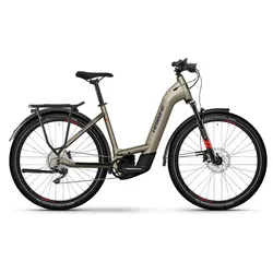 Haibike Trekking 8 Low 2024 - sand/red/blue glänzend