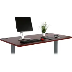 Tischplatte MCW-D40 für Schreibtische, Schreibtischplatte, 160x80cm MVG-zertifiziert ~ kirsch