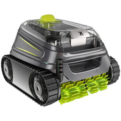 Poolroboter ZODIAC "CNX", grau (graugrün), B:43cm H:30cm L:40cm, Kunststoff, Poolbodensauger, für Pools bis 10x5 m, 2 Zyklen