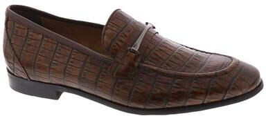 Stacy Adams Ferdinand - Mens 7.5 Brown Slip On Medium