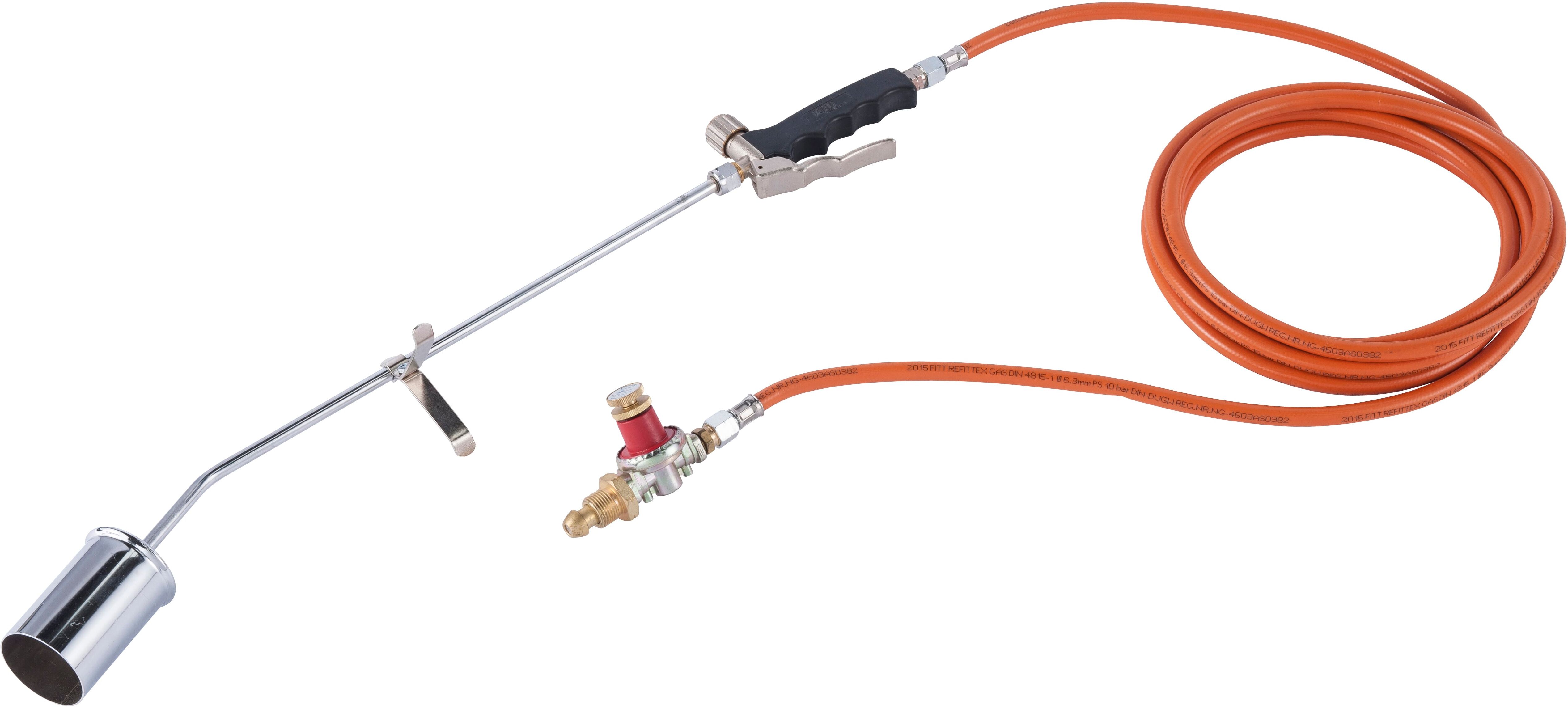 Foker Single Head Roofing Gas Torch Kit – 112kW with 3m Hose & Regulator
