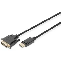 Digitus DisplayPort Adapterkabel, DP auf DVI-D