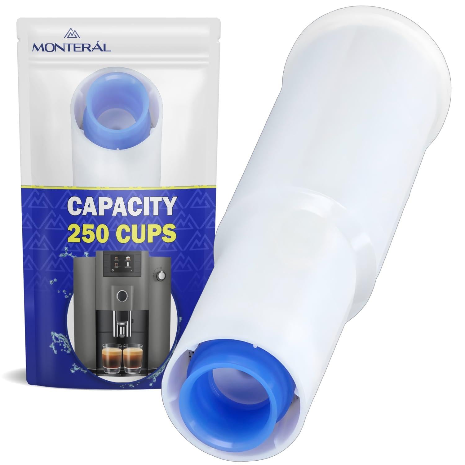 Dripio Waterfilter voor koffiemachine, geschikt voor 250 kopjes