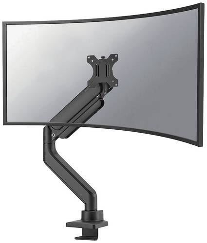 Neomounts DS70PLUS-450BL1 Monitor-Tischhalterung 1 Display(s) 43,2cm (17") - 124,5cm (49") Schwarz Neigbar, Rotierbar, Schwenkbar