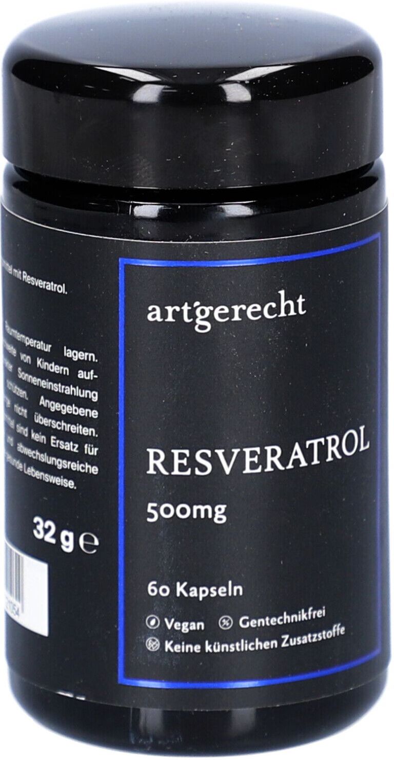 Art´gerecht Resveratrol Kapseln 60 St