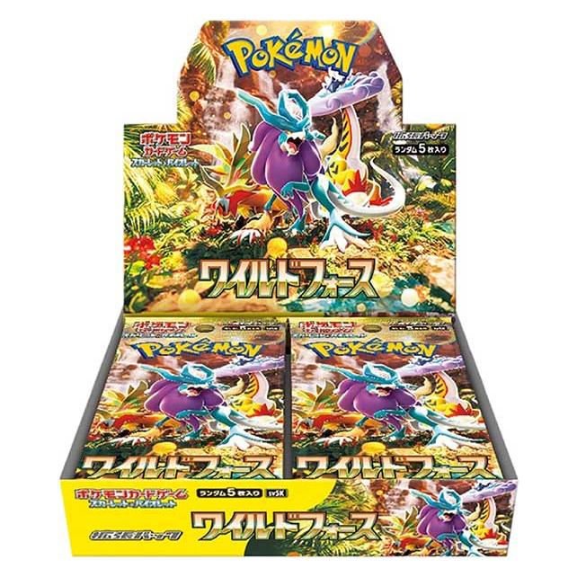 Pokémon Scarlet & Violet Wild Force (sv5K) Booster Display (Japanisch, Booster Display) (4521329394831)