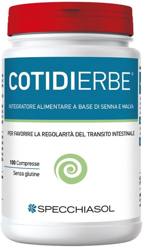 SPECCHIASOL Srl Cotidierbe 100 compresse - Integratore Erboristico Naturale
