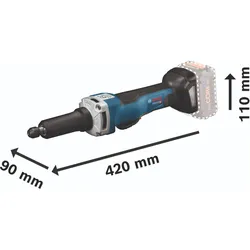 Bosch Professional, Schleifmaschine + Poliermaschine, GGS 18V-23 (Geradschleifer)